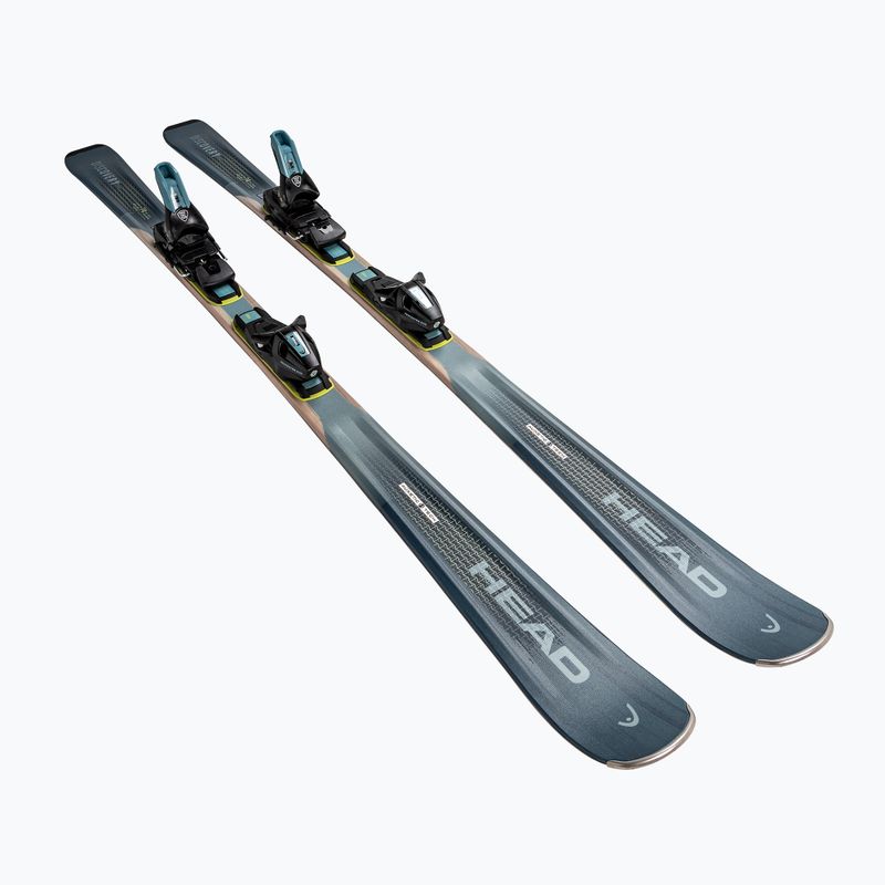Ски за спускане със ски автомати HEAD Discovery 74 Pro AM BB-PR + Protector Evo PR 11 GW dark blue/yellow 2