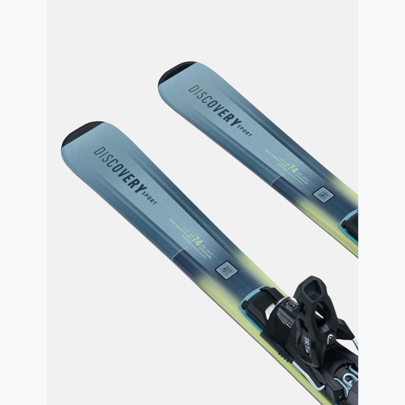 Ски за спускане със ски автомати HEAD Discovery 74 Sport AM BB-PR + Protector Evo PR 11 GW blue/yellow 4