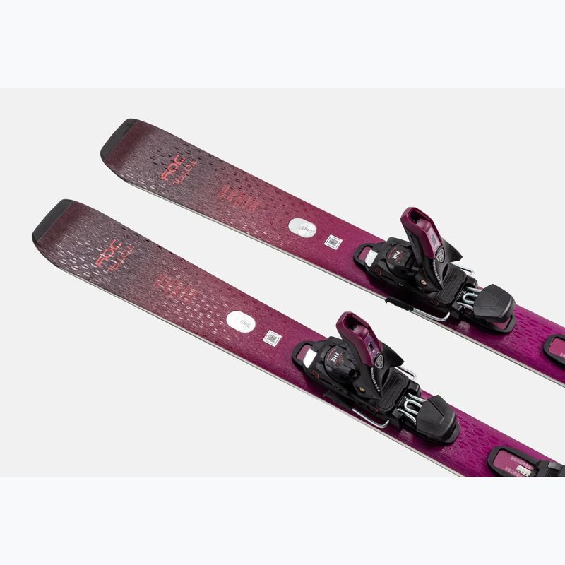 Дамски ски за спускане със ски автомати HEAD e-Total Joy SW SLR BB Joy Pro + Protector SLR 11 GW aubergine/red 5