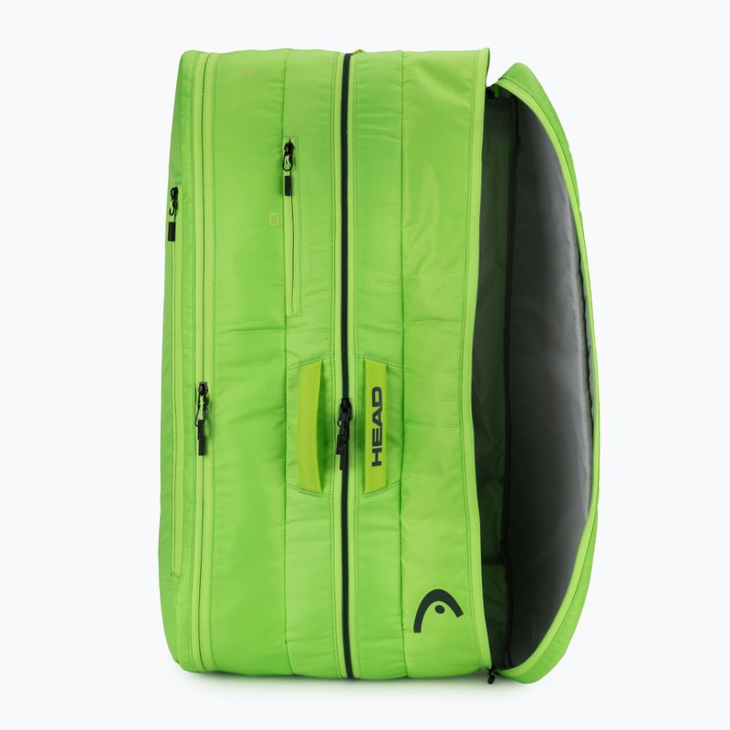 Тенис чанта Head Tour Racquet Bag XL sharp green 12