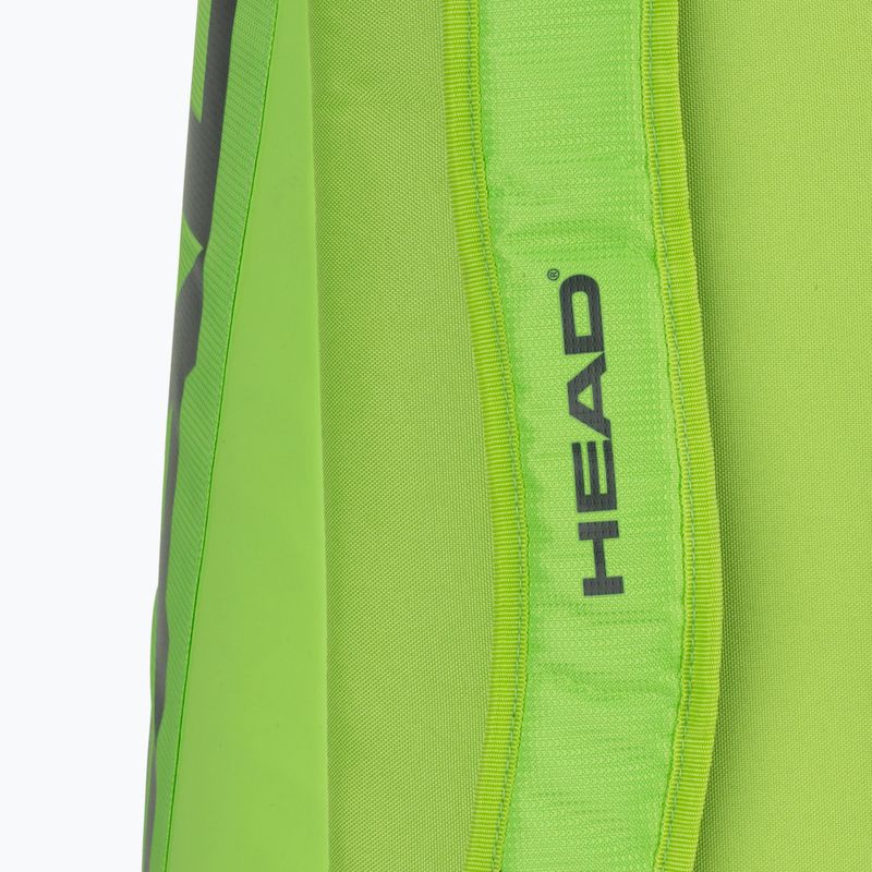 Тенис чанта Head Tour Racquet Bag L sharp green 10
