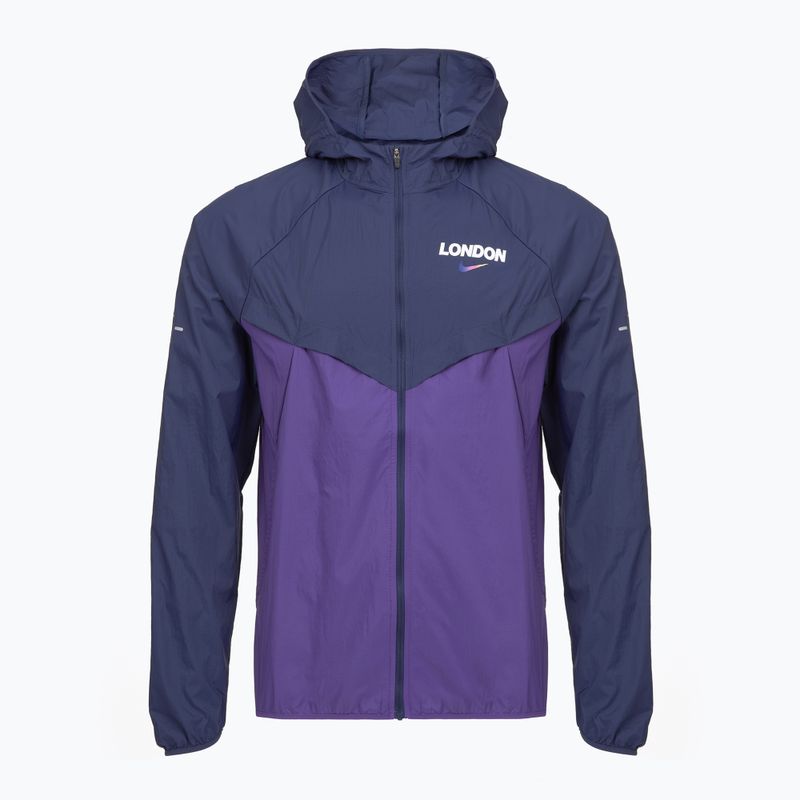 Мъжко яке за бягане Nike Stride Dri-Fit ADV midnight navy/court purple 9