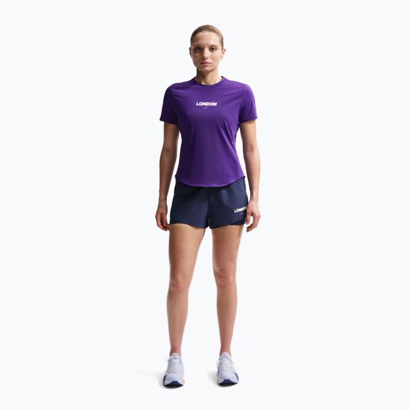 Дамска тениска за бягане Nike Swift London Dri-Fit court purple 2