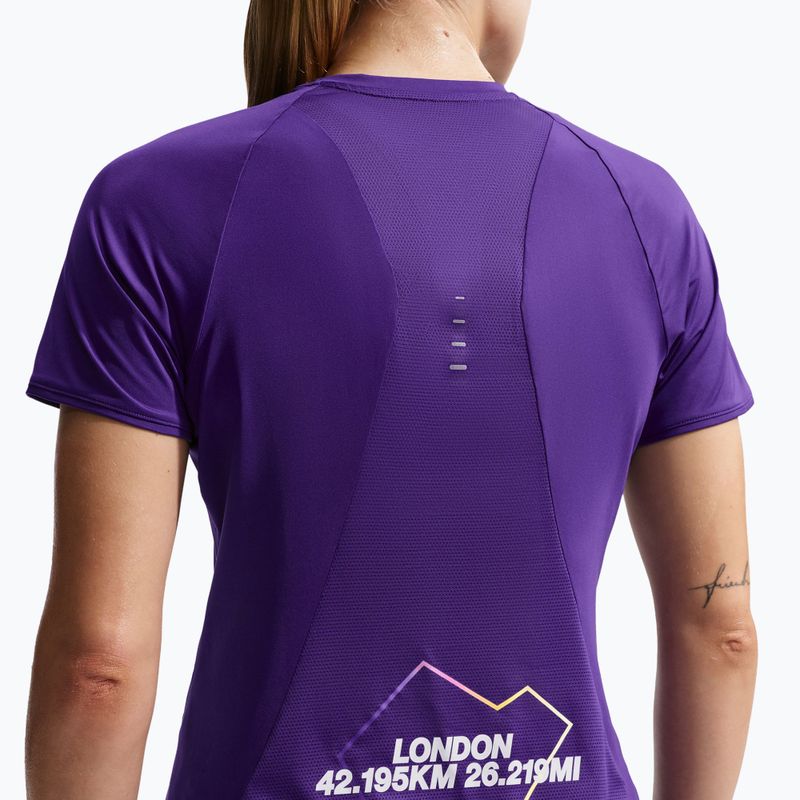 Дамска тениска за бягане Nike Swift London Dri-Fit court purple 5
