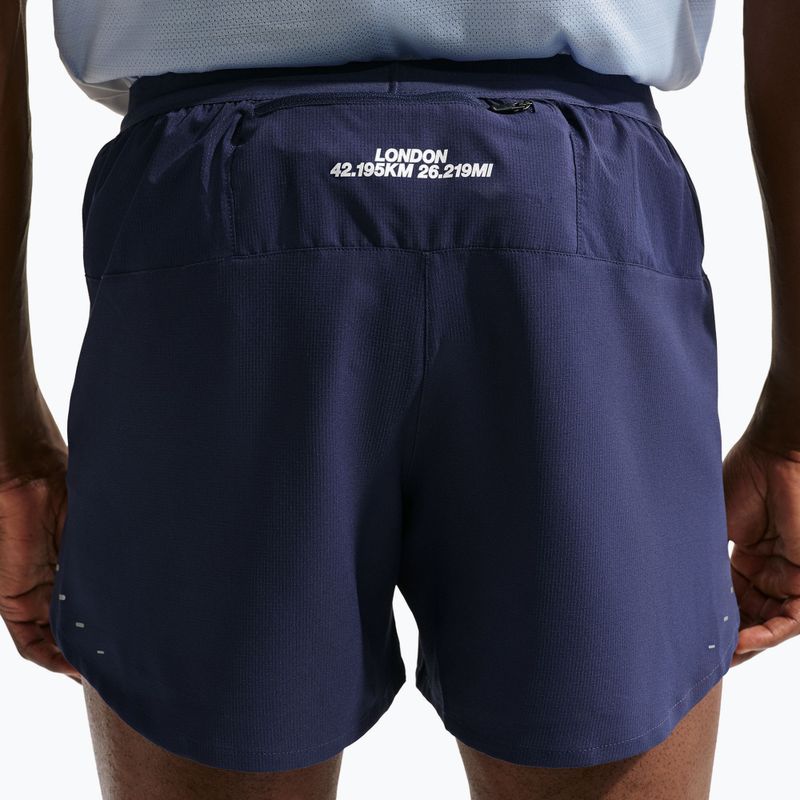 Мъжки шорти за бягане Nike Stride Dri-Fit Brief Lined 5" midnight navy 4