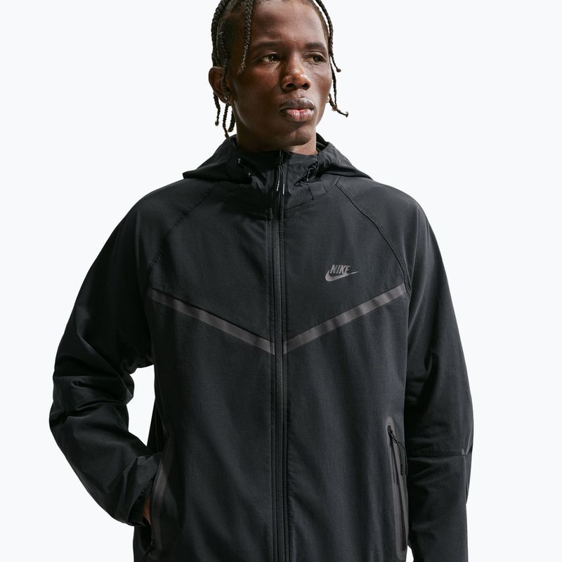 Мъжко яке Nike Tech Woven Full Zip Windrunner black 4