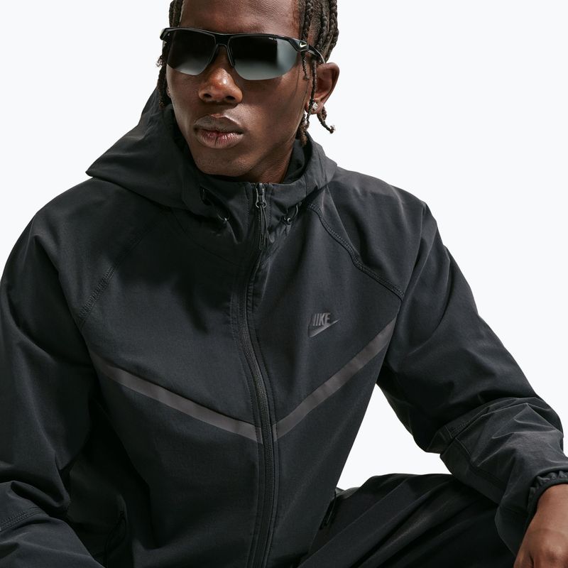 Мъжко яке Nike Tech Woven Full Zip Windrunner black 6