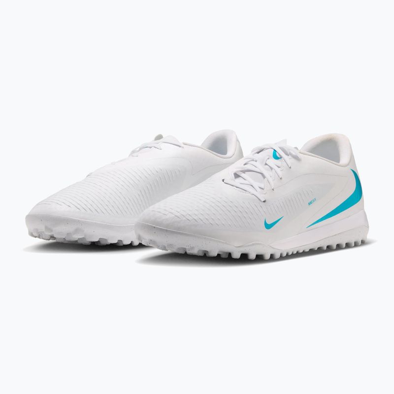 Мъжки футболни обувки Nike Phantom 6 Low Academy TF white/white/dusty cactus 3