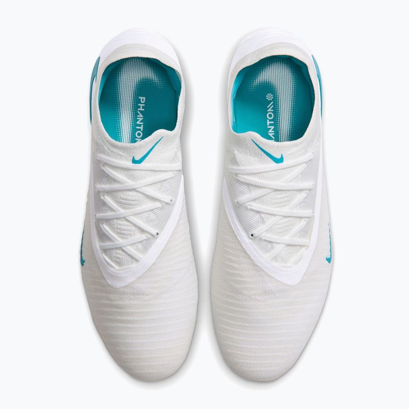 Мъжки футболни обувки Nike Phantom 6 Low Elite FG white/white/dusty cactus 3