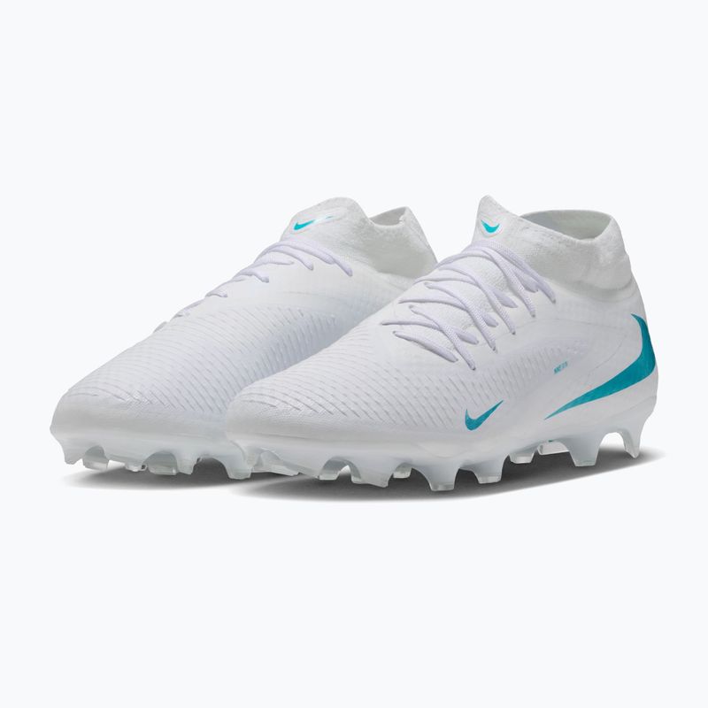 Мъжки футболни обувки Nike Phantom 6 High Academy FG/MG white/white/dusty cactus 3