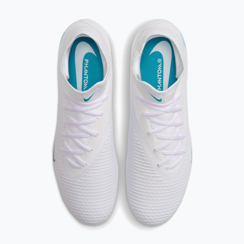 Мъжки футболни обувки Nike Phantom 6 High Academy FG/MG white/white/dusty cactus 4