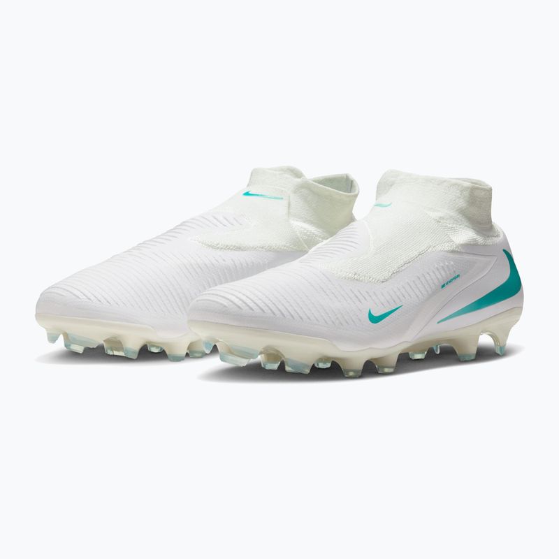Мъжки футболни обувки Nike Phantom 6 High Pro FG white/white/dusty cactus 3