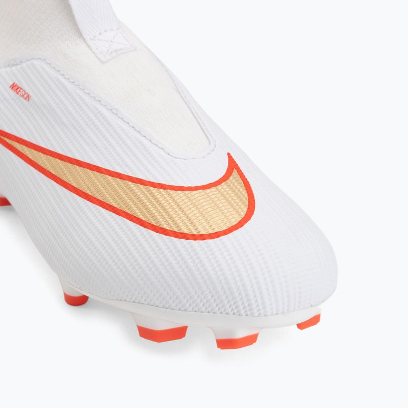 Детски футболни обувки Nike Jr. Mercurial Superfly 11 Academy white/bright crimson/blur 7
