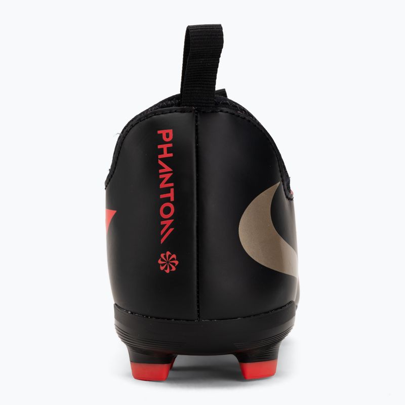 Детски футболни обувки Nike Jr. Phantom 6 Low Academy bright crimson/bright crimson/black 6