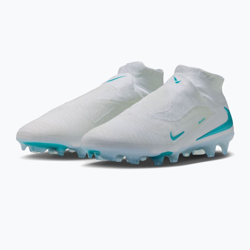 Мъжки футболни обувки Nike Phantom 6 High Elite FG white/white/dusty cactus 3