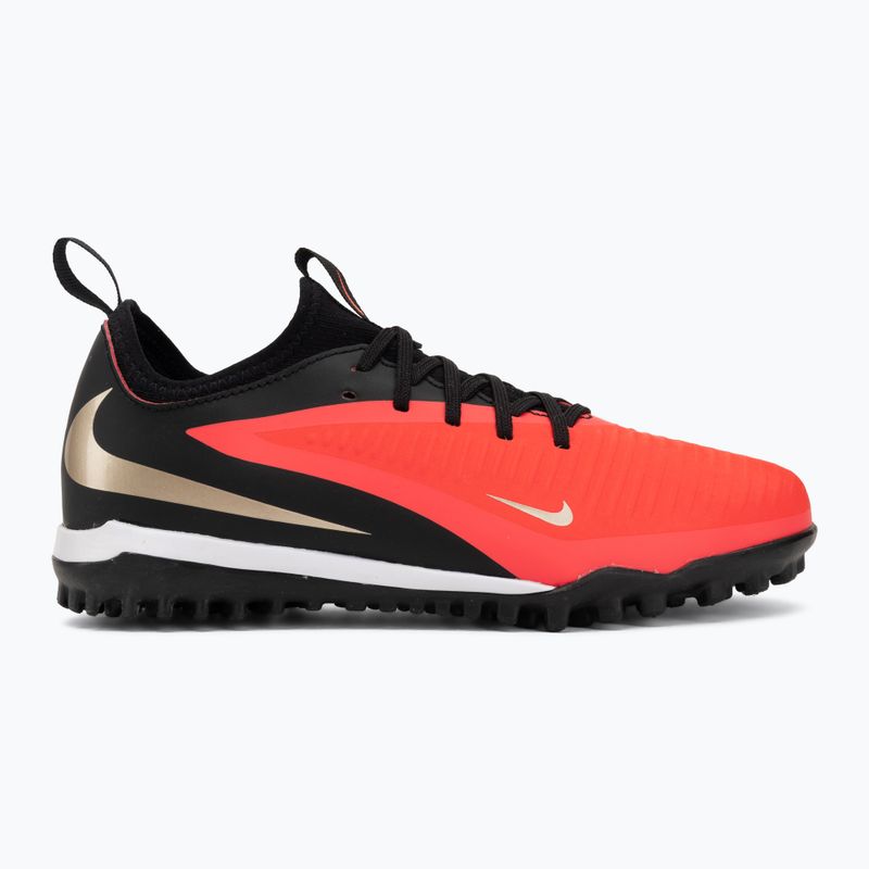 Детски футболни обувки Nike Jr. Phantom 6 Low Academy Bright Crimson/Bright Crimson/Black 2