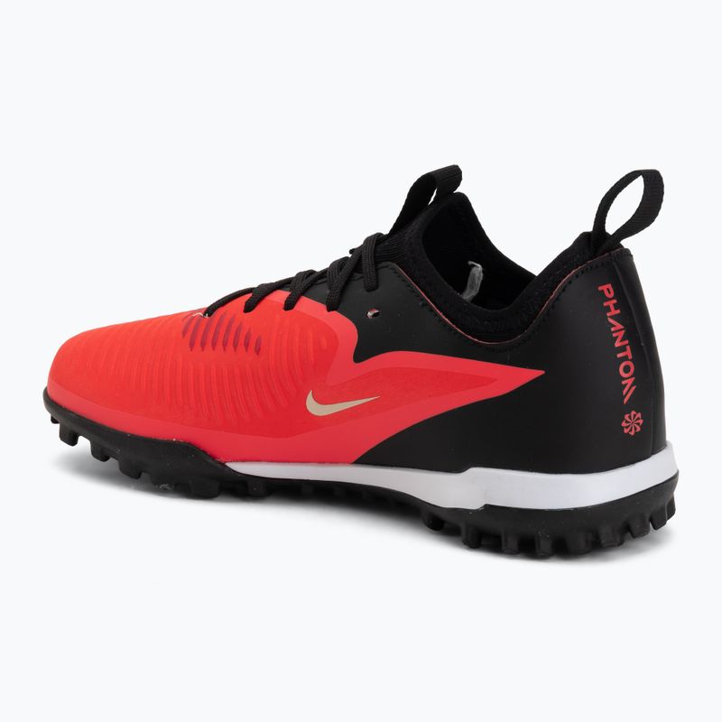 Детски футболни обувки Nike Jr. Phantom 6 Low Academy Bright Crimson/Bright Crimson/Black 3
