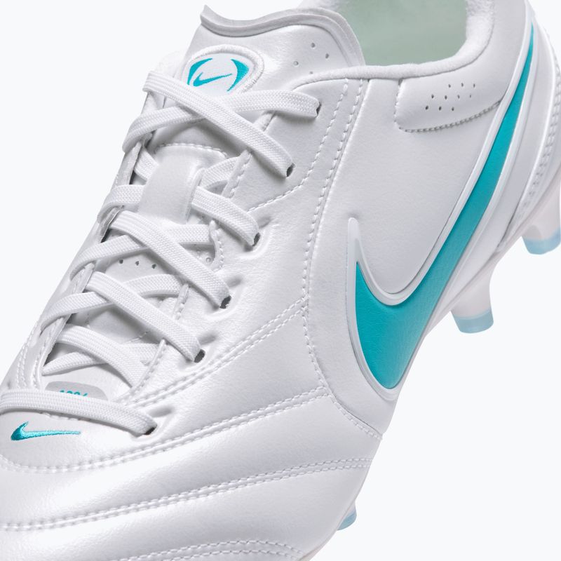 Мъжки футболни обувки Nike Tiempo Ligera Pro FG white/white/energy 6