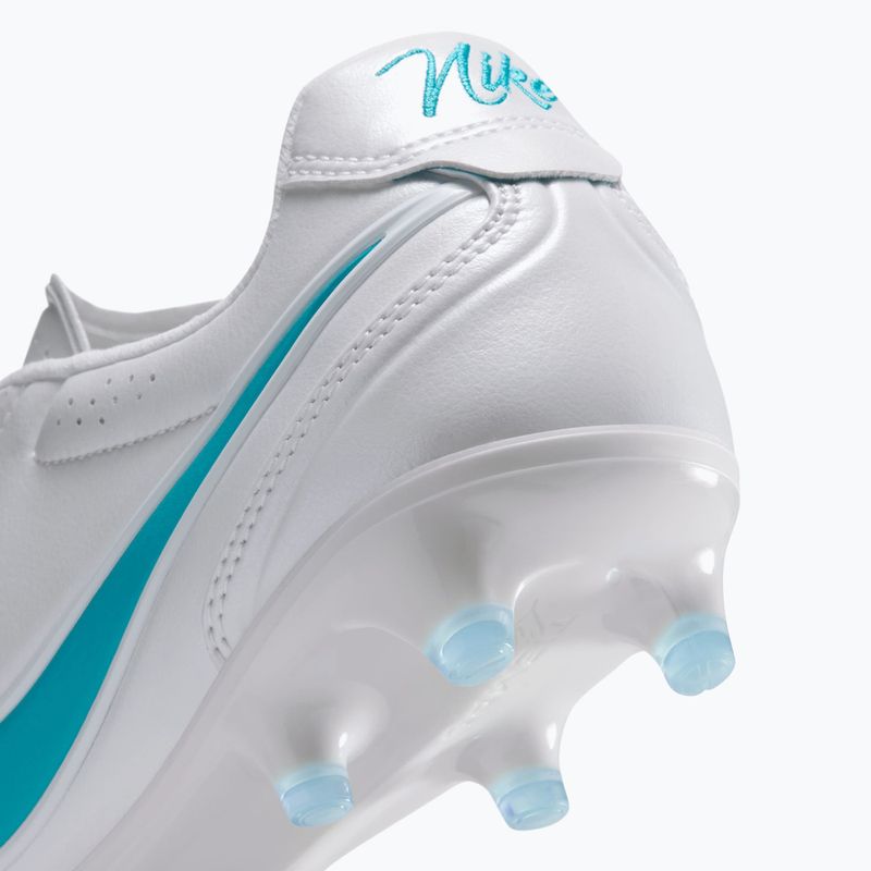 Мъжки футболни обувки Nike Tiempo Ligera Pro FG white/white/energy 7