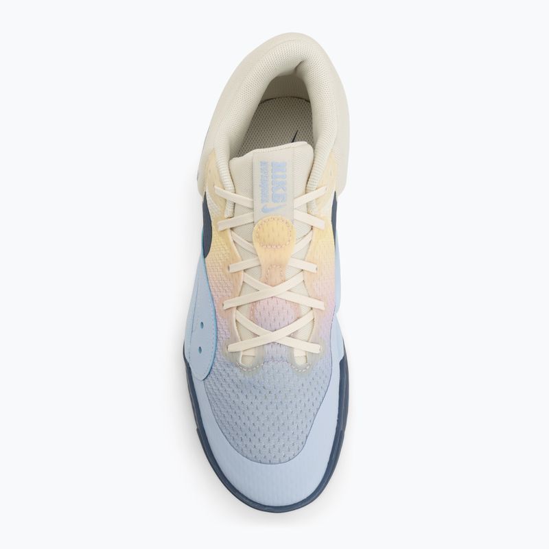 Обувки за волейбол Nike Hyperquick SE coconut milk/diffused blue/hydrogen blue 5