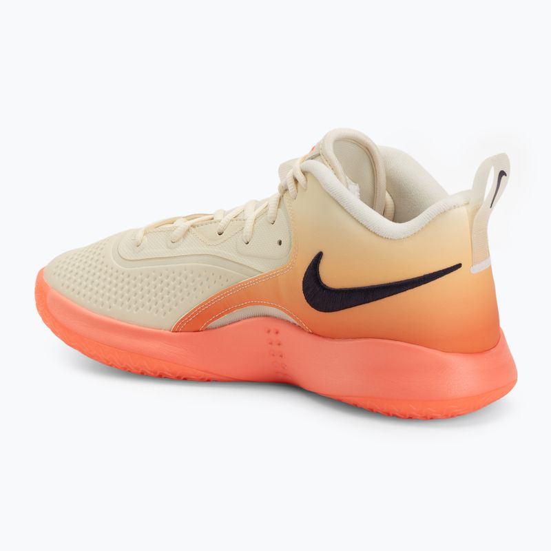 Обувки за волейбол Nike React Hyperset 2 SE coconout milk/cave purple/hot lava 3