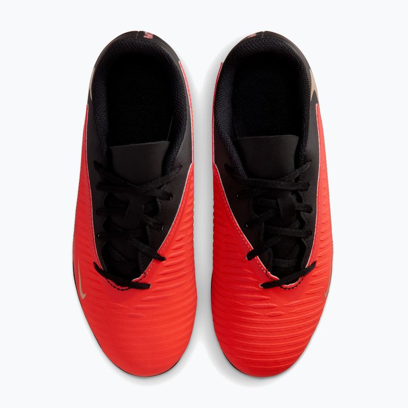 Детски футболни обувки Nike Jr. Phantom 6 Low Club bright crimson/bright crimson/black 3
