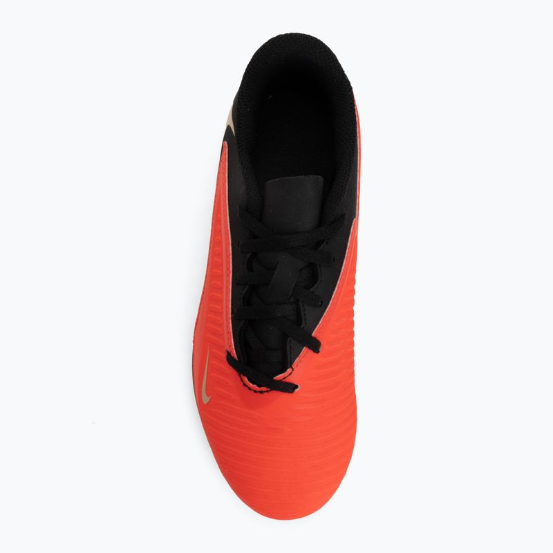 Детски футболни обувки Nike Jr. Phantom 6 Low Club bright crimson/bright crimson/black 5