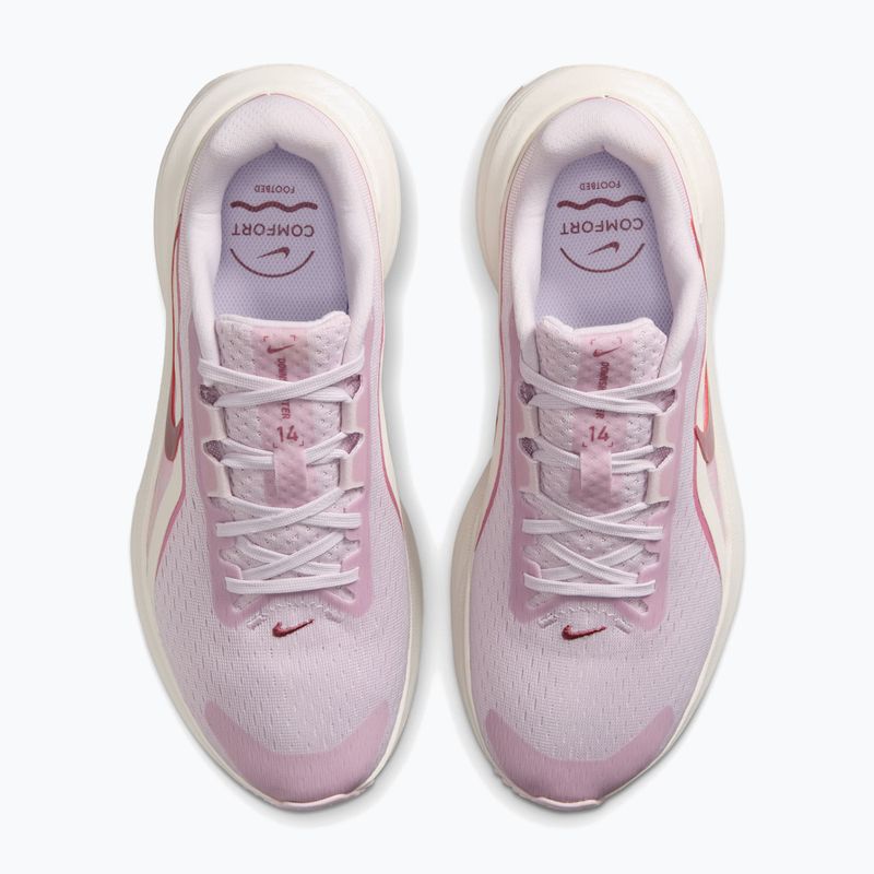 Дамски обувки за бягане Nike Downshifter 14 bleached lilac/sail/pink rise/pink smoke 5