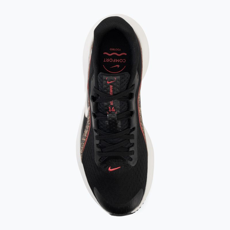 Дамски обувки за бягане Nike Downshifter 14 black/british khaki/fusion red/sail 5