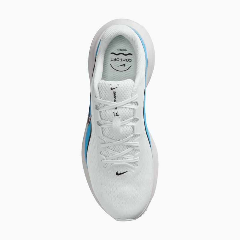 Мъжки обувки за бягане Nike Downshifter 14 off white/light current blue/black 11