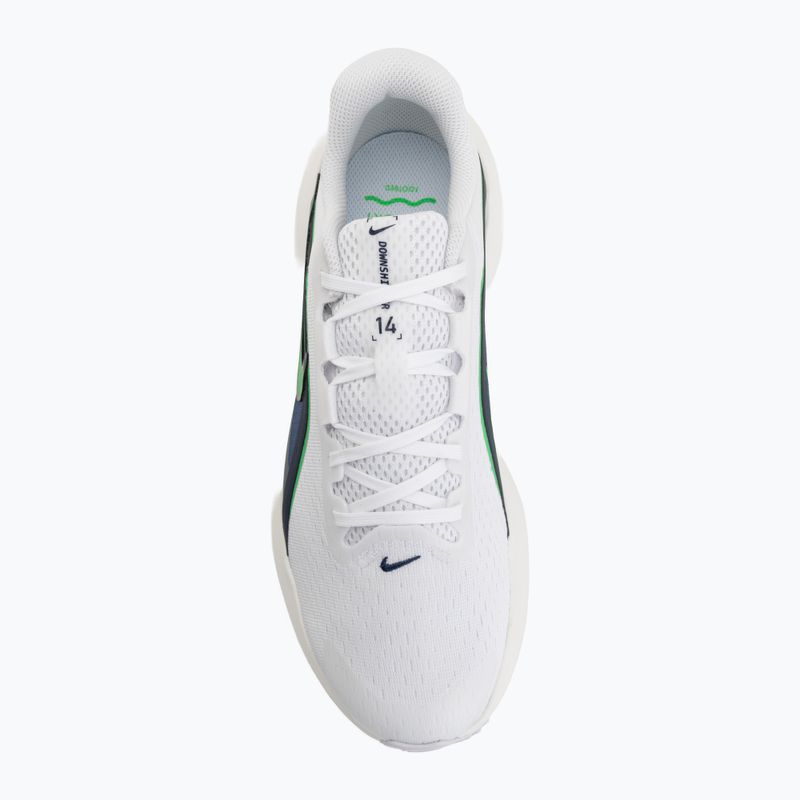 Мъжки обувки за бягане  Nike Downshifter 14 white/midnight navy/green spark 5