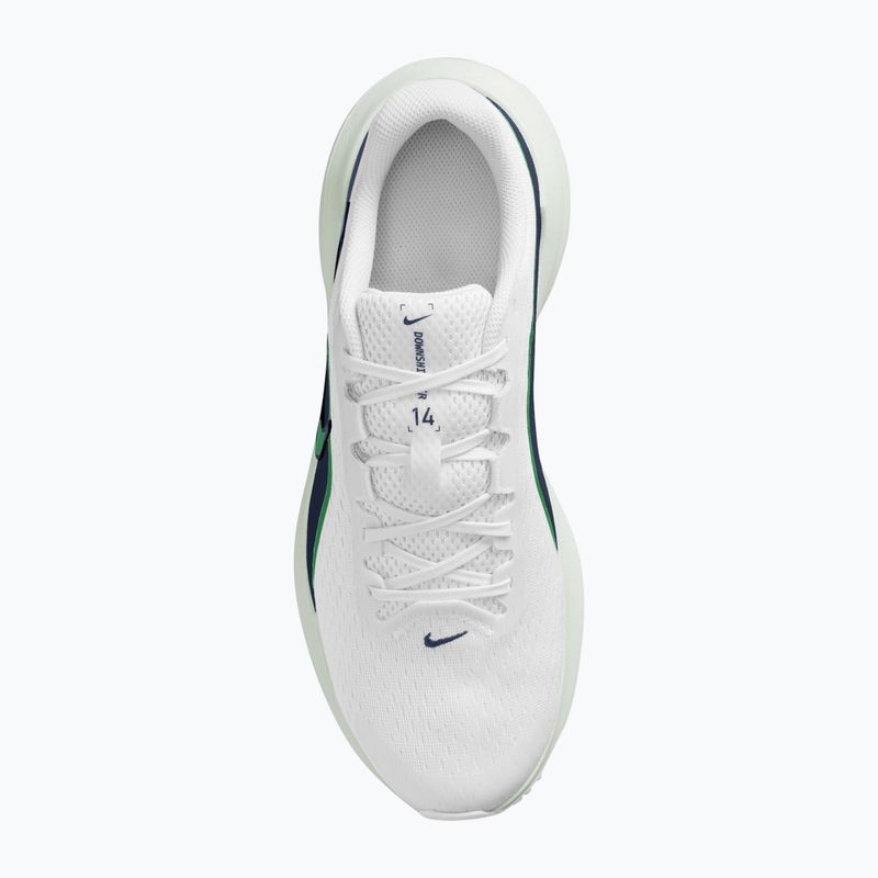 Мъжки обувки за бягане Nike Downshifter 14 white/midnight navy/green spark 4