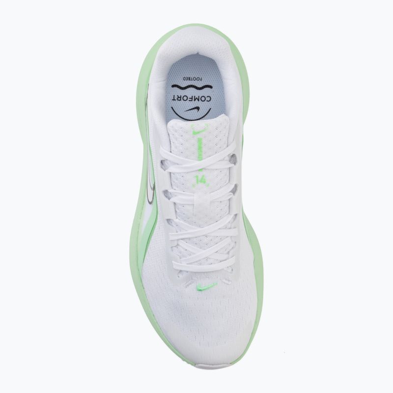 Дамски обувки за бягане Nike Downshifter 14 white/cucumber calm/illusion green/white 5
