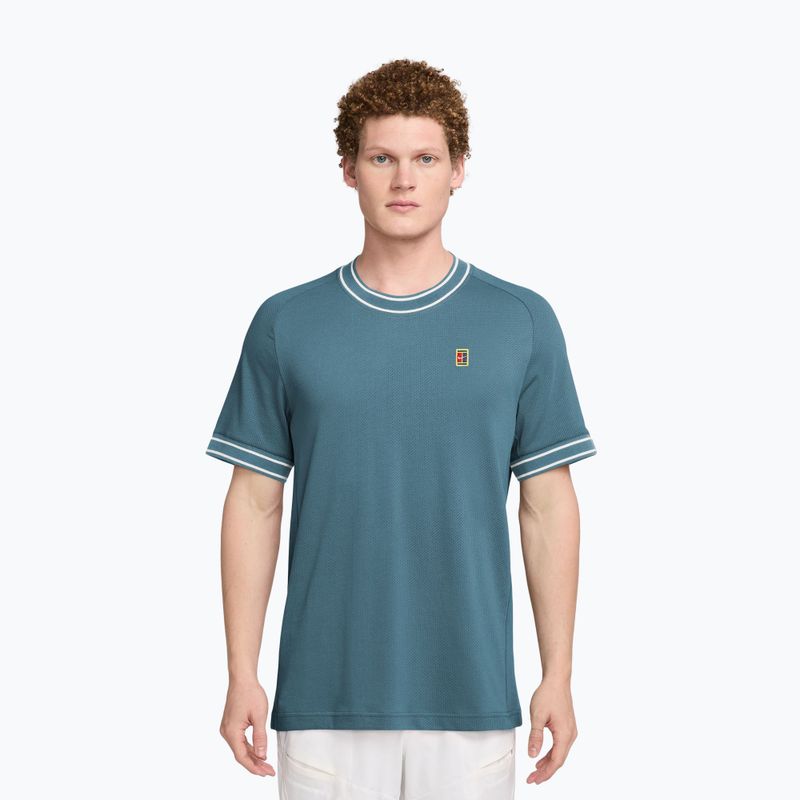 Мъжка тениска/фланелка за тенис Nike Court Heritage smokey blue