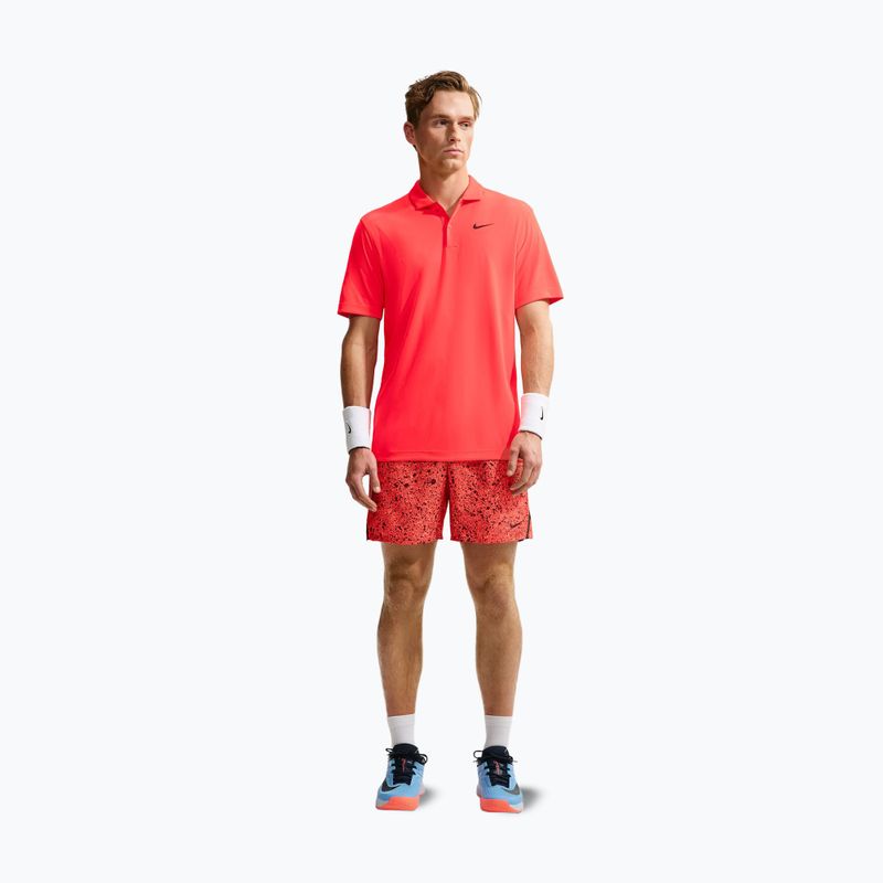 Мъжка тениска/фланелка за тенис Nike Court Dri-FIT Bright Crimson/Black 2