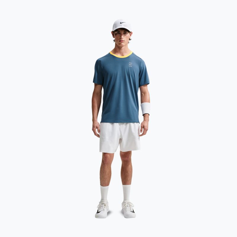 Мъжка тениска Nike Court Dri-Fit Advantage new slate/laser orange/white 2