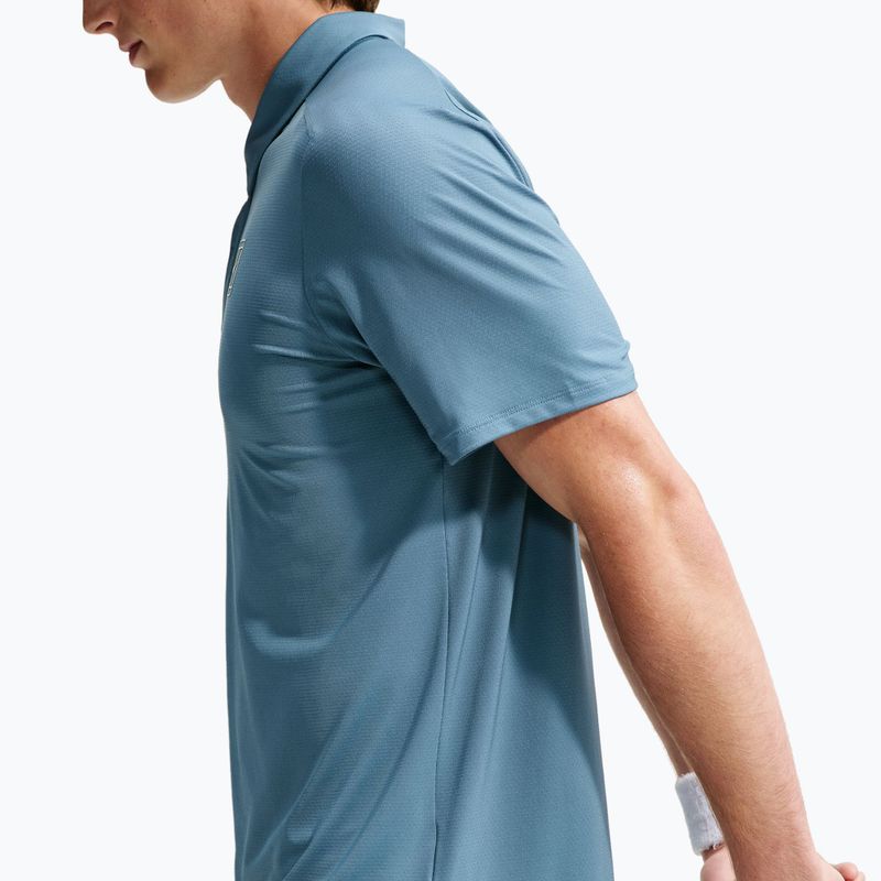 Мъжка тениска поло Nike Court Dri-Fit Advantage smokey blue/white 5