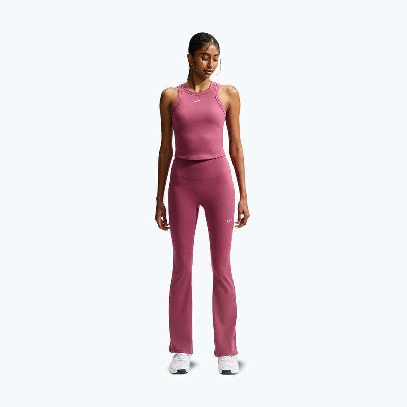 Дамски тренировъчен клин Nike One pink smoke/white 8