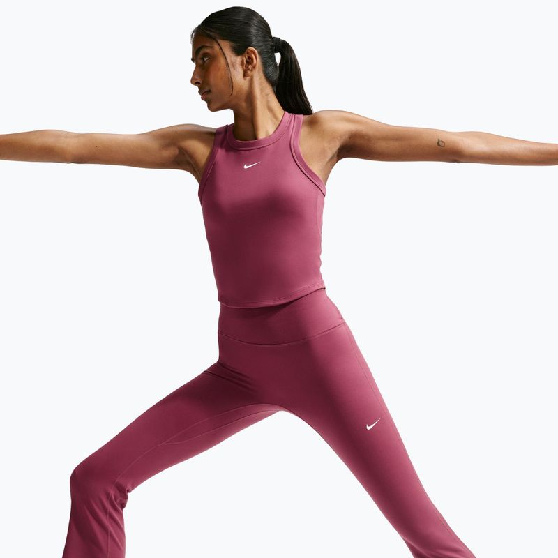 Дамски тренировъчен клин Nike One pink smoke/white 4