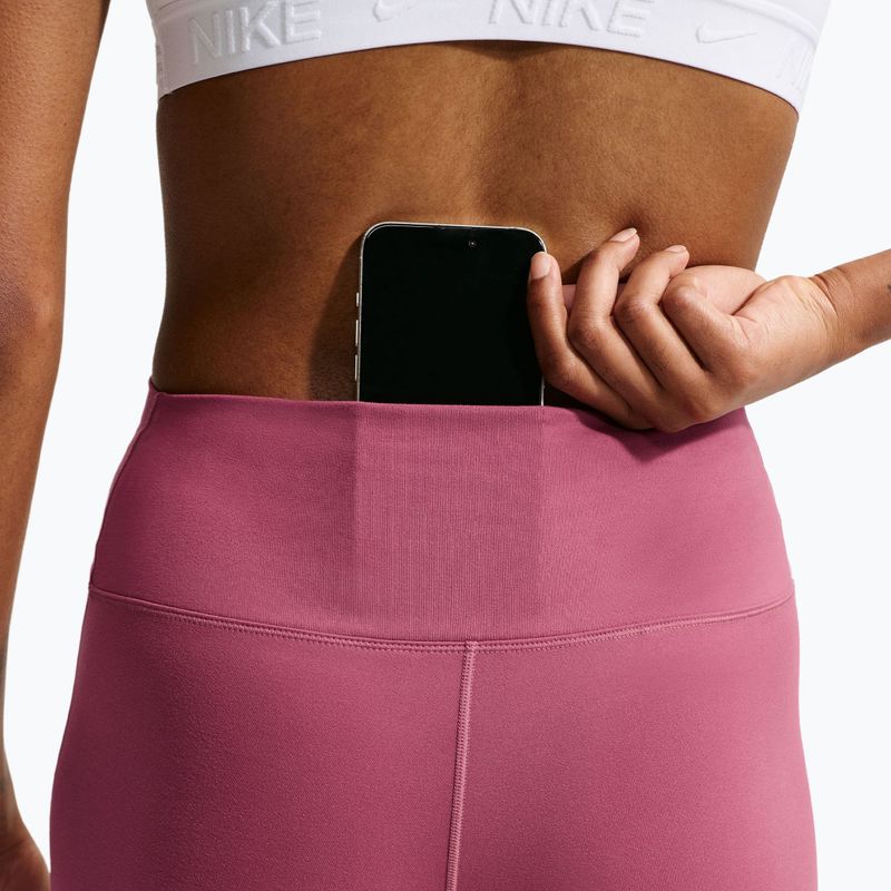 Дамски тренировъчен клин Nike One pink smoke/white 6