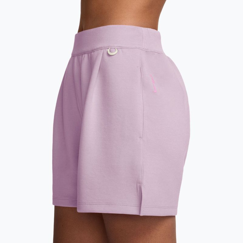 Дамски тренировъчни шорти Nike 24.7 ImpossiblySoft bleached lilac/platinum violet 3