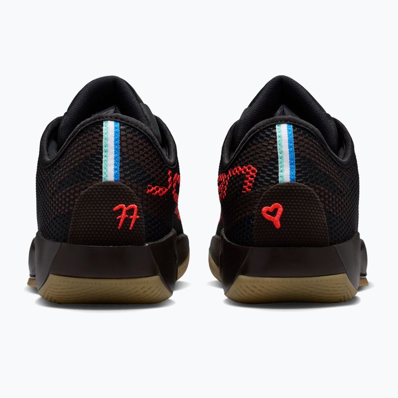 Мъжки обувки за баскетбол Jordan Luka 77 black/fauna brown/infrared 23 3