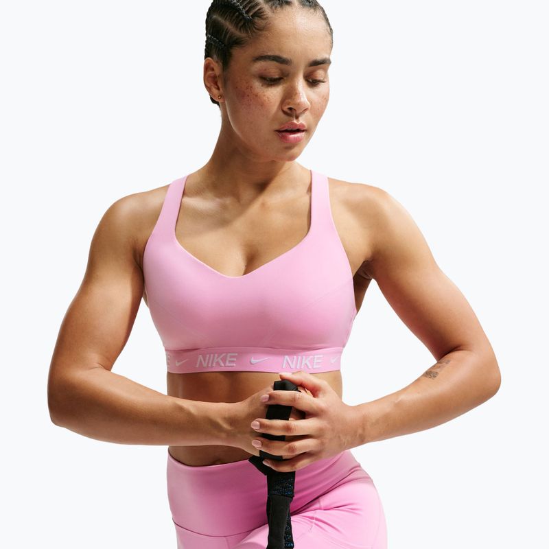 Спортен сутиен  Nike Indy High Support pink rise 5