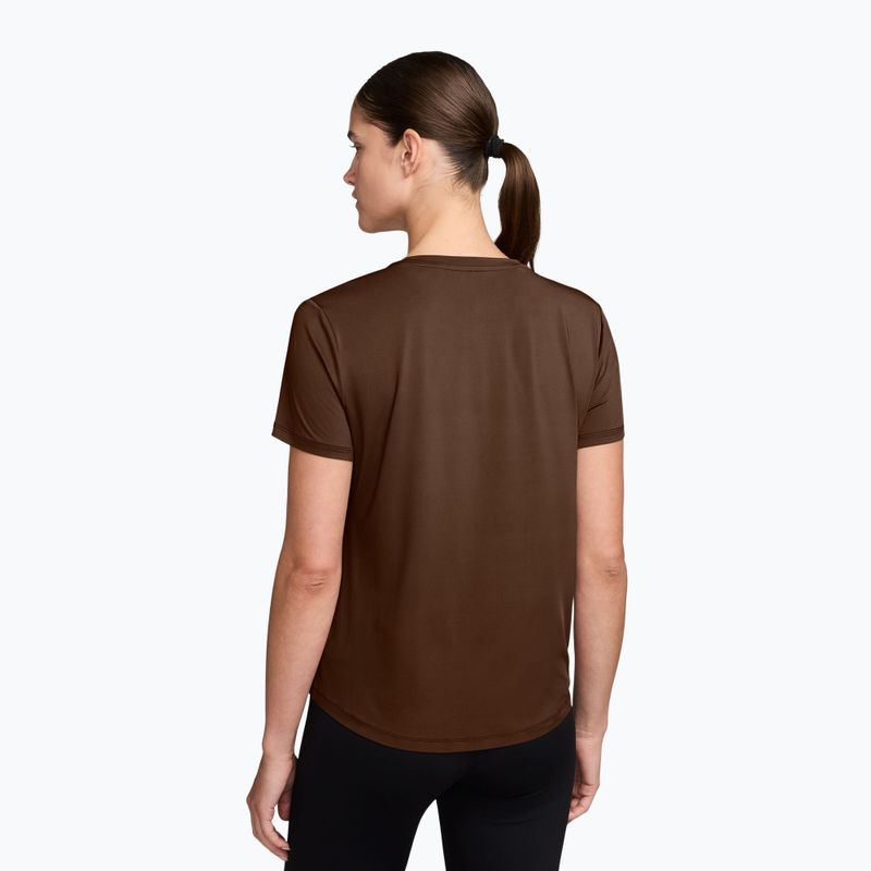 Дамска тениска Nike One Classic Dri-Fit SS cacao wow/white 2