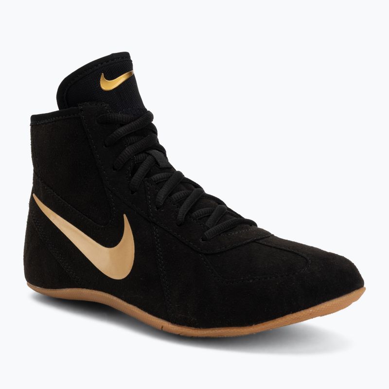 Обувки за борба Nike Footsweep 2 black/metallic gold/gum light brown