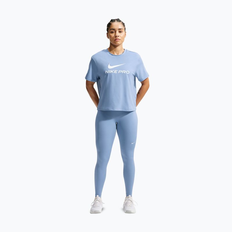 Дамски клин Nike Pro work blue/white 2