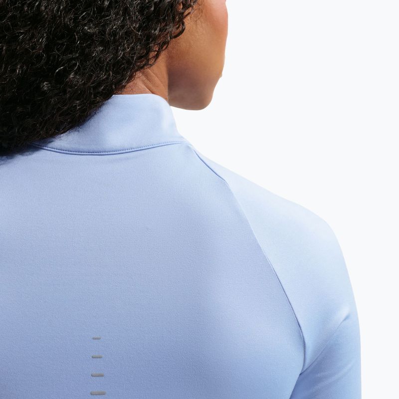 Дамски суитшърт за бягане Nike Swift Dri-FIT UV 1/4-Zip aluminum 5