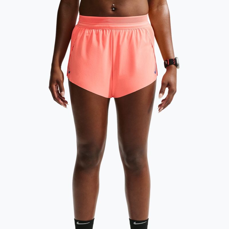 Дамски шорти за бягане Nike AeroSwift Dri-Fit ADV Mid-Rise 3" atomic pink/black/white/old royal 4