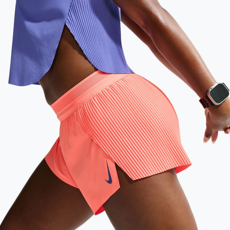 Дамски шорти за бягане Nike AeroSwift Dri-Fit ADV Mid-Rise 3" atomic pink/black/white/old royal 5
