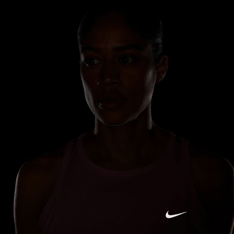 Дамска тениска за бягане Nike Tempo Dri-Fit Tank Top pink smoke 7